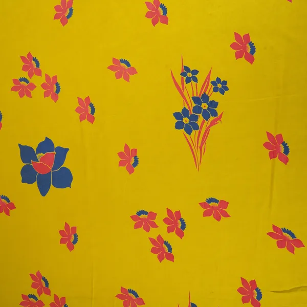 Mustard_Floral_Print_Modal_Satin_Sn_29527_Default_Title