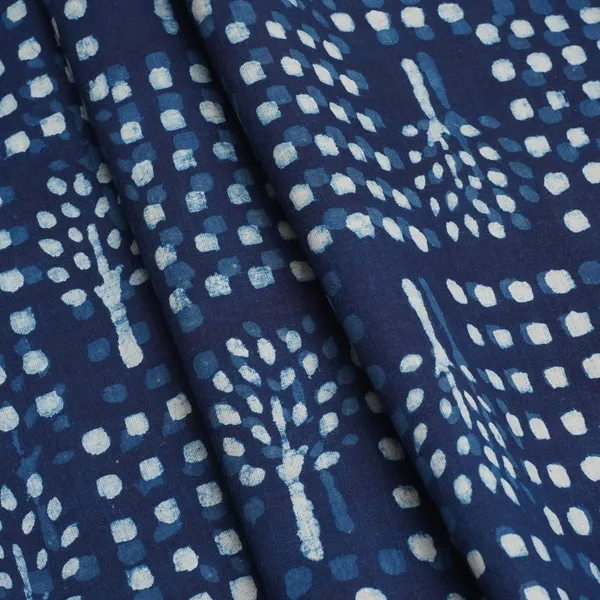 Indigo_With_White_Dabu_Print_Cotton_Fabric_Dh_29456_Default_Title