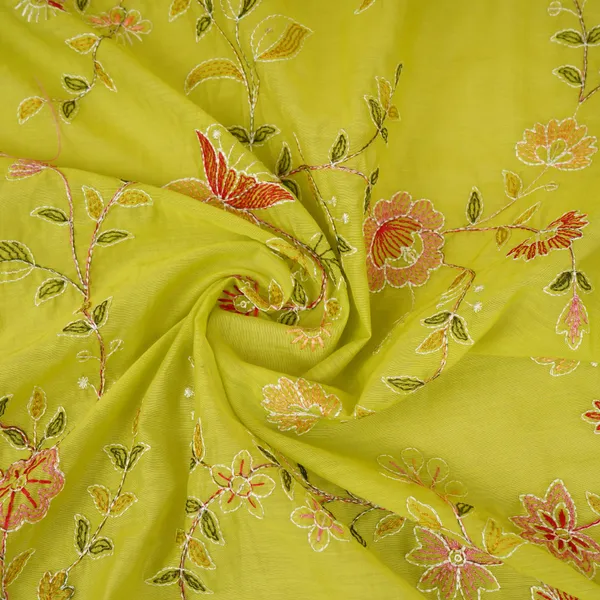 Parrot_Green_Mughal_Embroidery_Mul_Chanderi_Fabric_Dc_29676_Default_Title