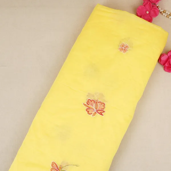 Lemon_Yellow_Floral_Embroidery_Mul_Chanderi_Fabric_Dc_29683_Default_Title