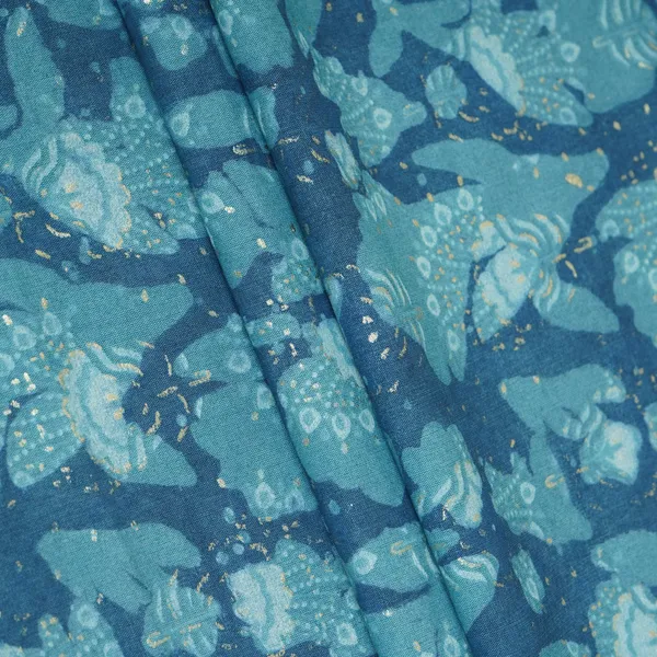Blue_With_Multicolor_Dabu_Foil_Print_Cotton_Fabric_Nc_29646_Default_Title