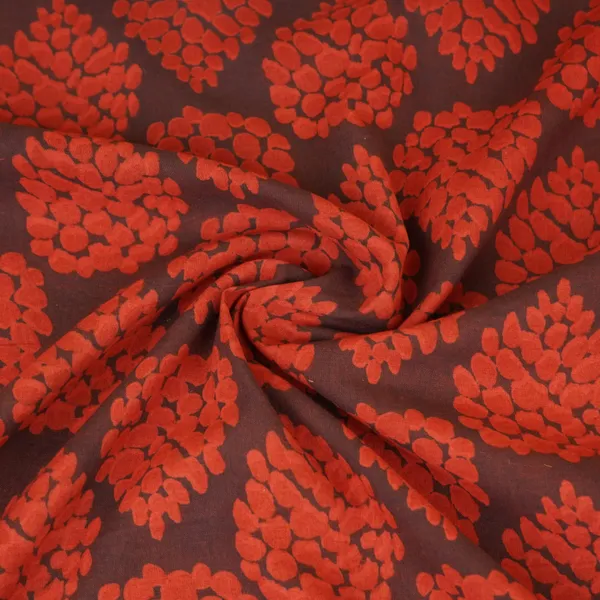 Brick_Red_Dabu_Print_Cotton_Fabric_Nc_29650_Default_Title