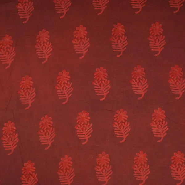 Brick_Red_Dabu_Print_Cotton_Fabric_Nc_29651_Default_Title