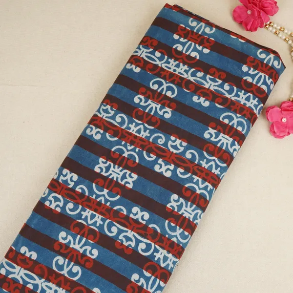 Blue_Red_Dabu_Print_Cotton_Fabric_Nc_29657_Default_Title