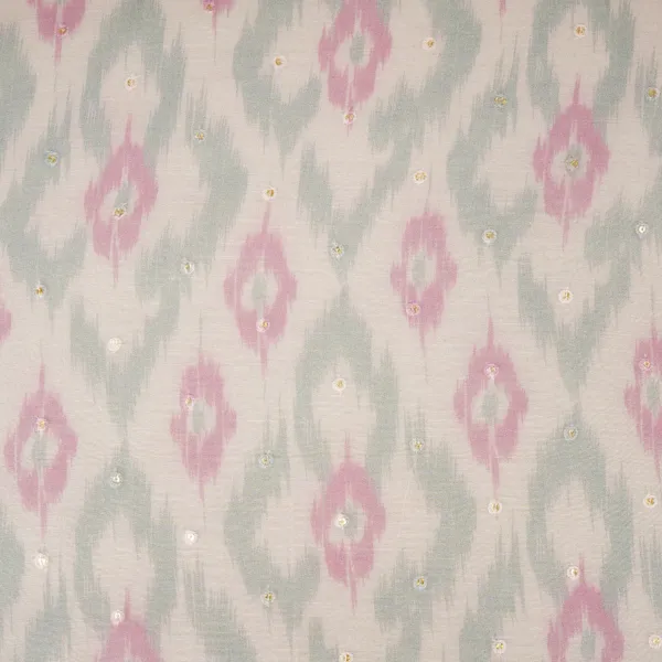 Baby_Pink_Ikkat_Print_Mukaish_Embroidery_Mul_Chanderi_Fabric_Sna_29625_Default_Title