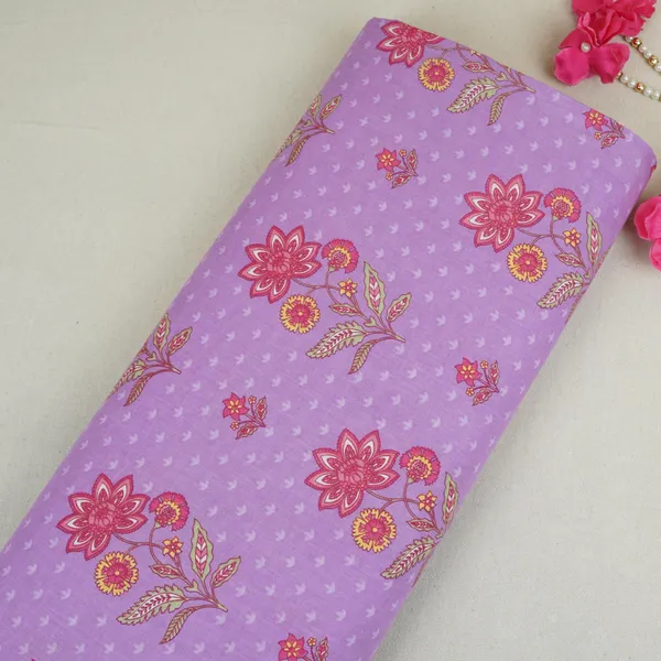 Pink_Floral_Print_Cotton_Fabric_Afi_29532_Default_Title