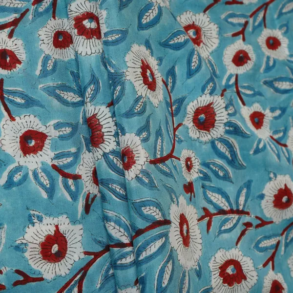 Sea_Blue_Floral_Print_Muslin_Fabric_Afi_29537_Default_Title