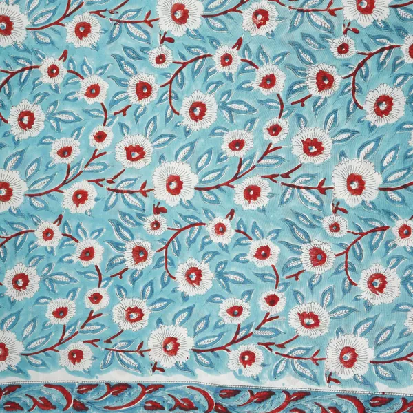 Sea_Blue_Floral_Print_Muslin_Fabric_Afi_29537_Default_Title
