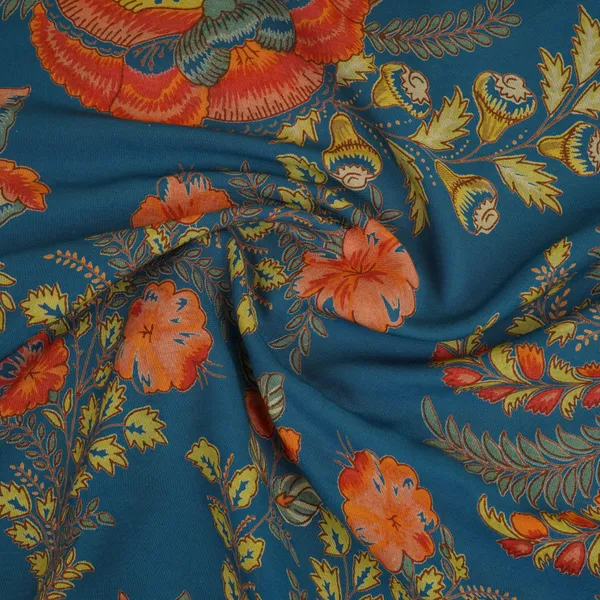 Blue_Mughal_Print_Cotton_Fabric_Afi_29546_Default_Title