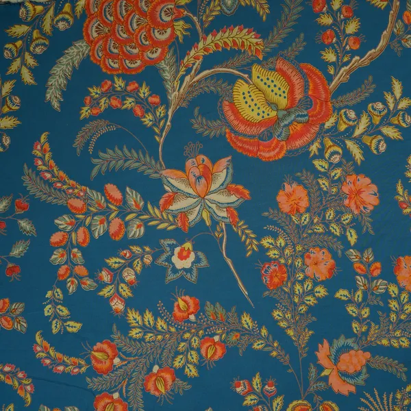 Blue_Mughal_Print_Cotton_Fabric_Afi_29546_Default_Title