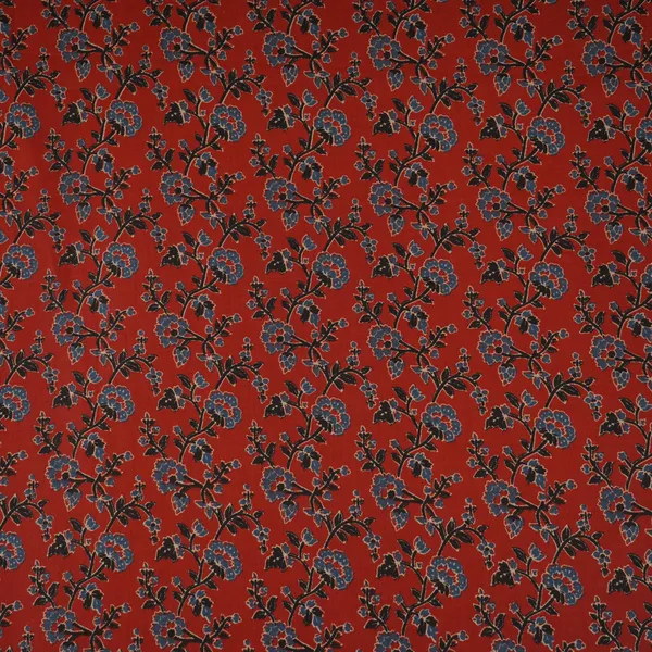Maroon_Floral_Print_Cotton_Fabric_Afi_29576_Default_Title