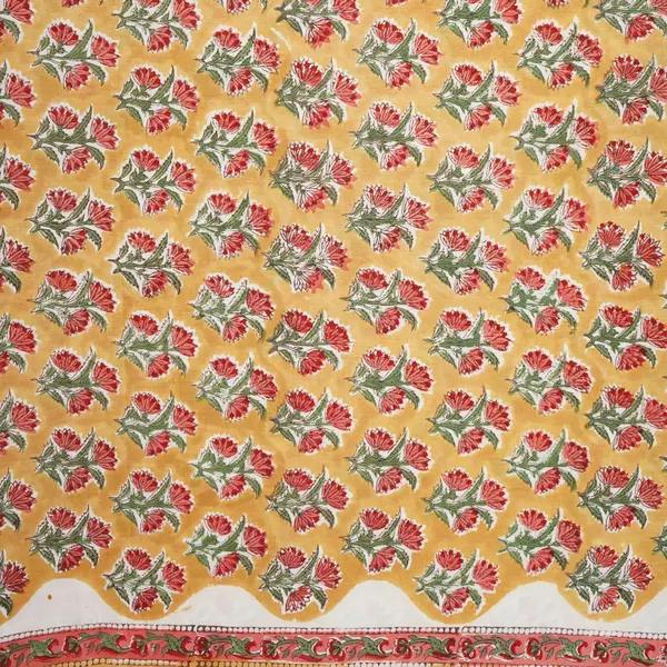 Yellow_Floral_Print_Cotton_Fabric_Afi_29606_Default_Title