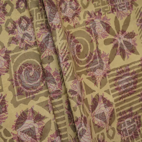 Khaki_Dabu_Print_Cotton_Fabric_Afi_29607_Default_Title