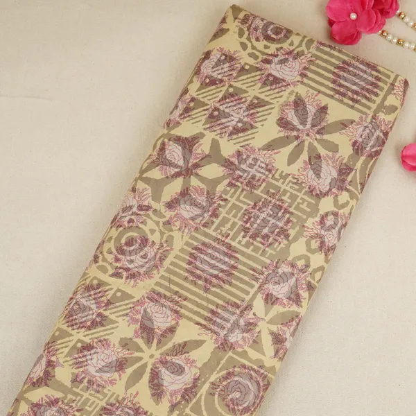 Khaki_Dabu_Print_Cotton_Fabric_Afi_29607_Default_Title
