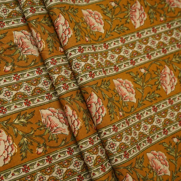 Mustard_Floral_Stripes_Foil_Print_Cotton_Fabric_Pb_29706_Default_Title