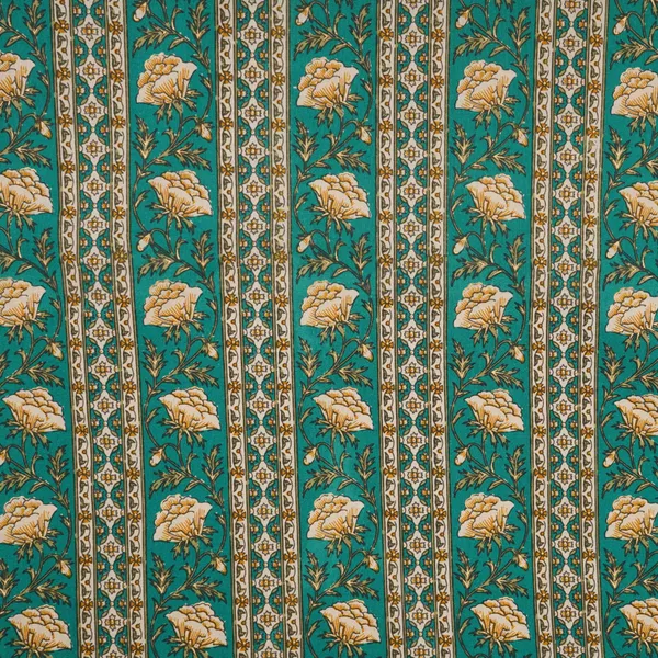 Green_Floral_Stripes_Foil_Print_Cotton_Fabric_Pb_29711_Default_Title