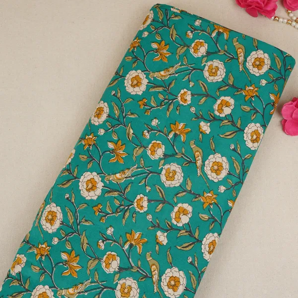 Green_Floral_Foil_Print_Cotton_Fabric_Pb_29712_Default_Title