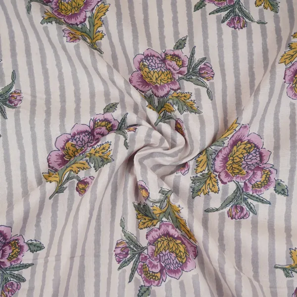 Off_White_Grey_Stripes_Floral_Print_Cotton_Fabric_Pb_29732_Default_Title