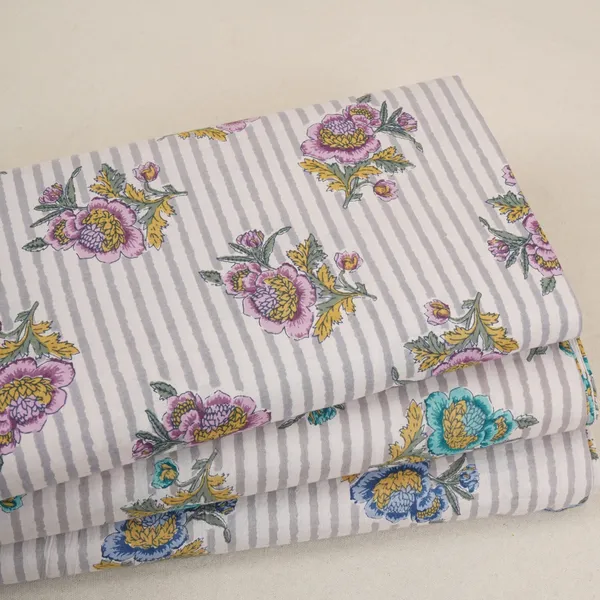 Off_White_Grey_Stripes_Floral_Print_Cotton_Fabric_Pb_29732_Default_Title