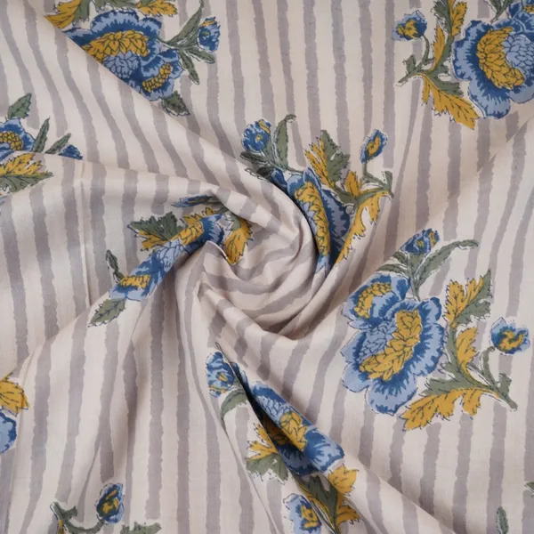 Off_White_Blue_Floral_Stripes_Print_Cotton_Fabric_Pb_29733_Default_Title