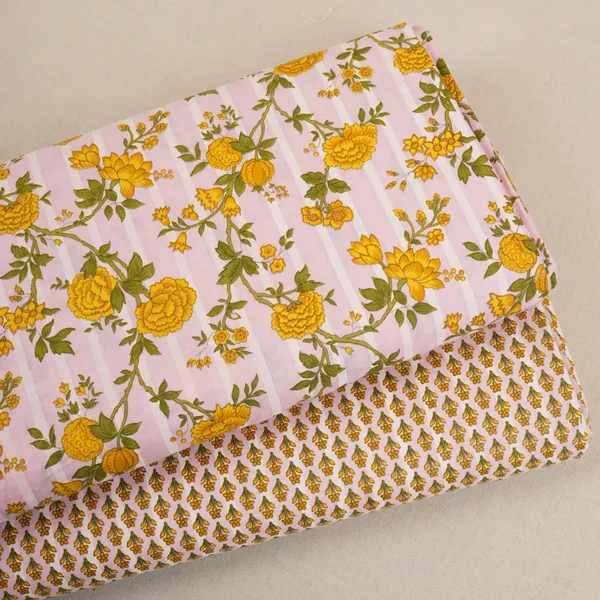 Pink_With_Yellow_Floral_Print_Cotton_Fabric_Pb_29735_Default_Title