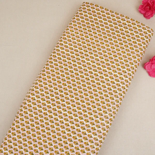 Light_Pink_With_Yellow_Small_Floral_Print_Cotton_Fabric_Pb_29736_Default_Title