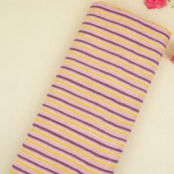 Purple_Green_Stripes_Print_Cotton_Fabric_Pb_29743_Default_Title