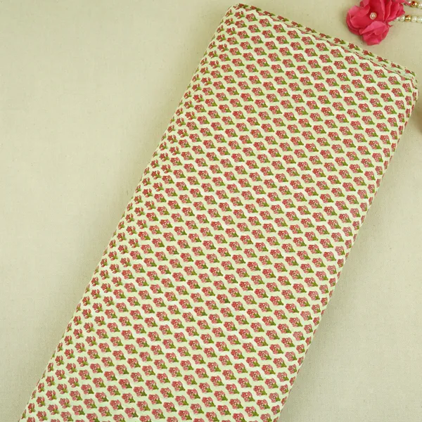 Light_Mint_Green_Pink_Floral_Block_Print_Cotton_Fabric_Pb_29748_Default_Title