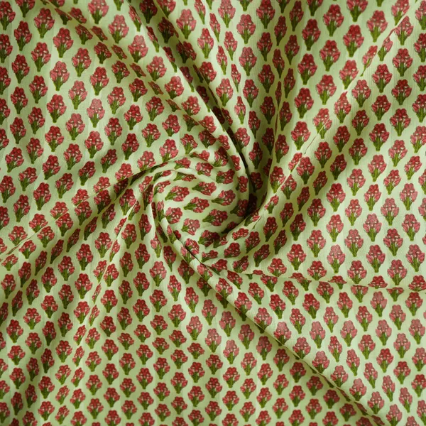 Light_Mint_Green_Pink_Floral_Block_Print_Cotton_Fabric_Pb_29748_Default_Title