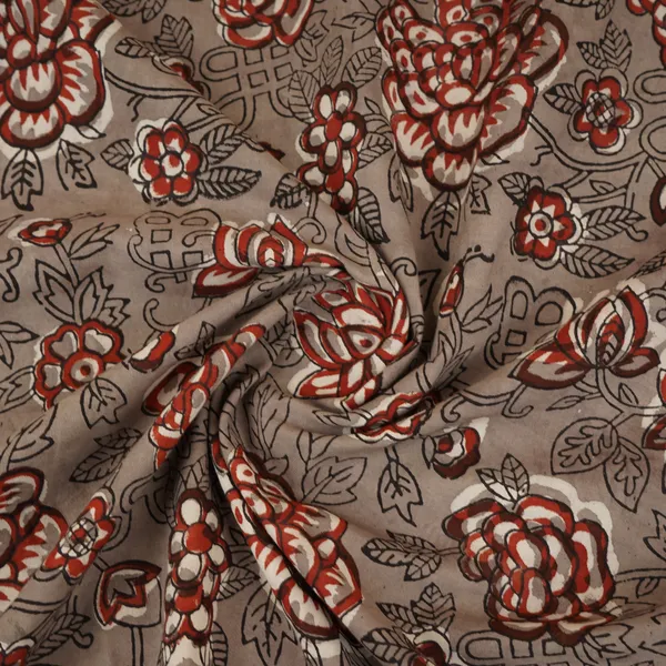 Grey_Red_Floral_Block_Print_Cotton_Fabric_Ch_29759_Default_Title