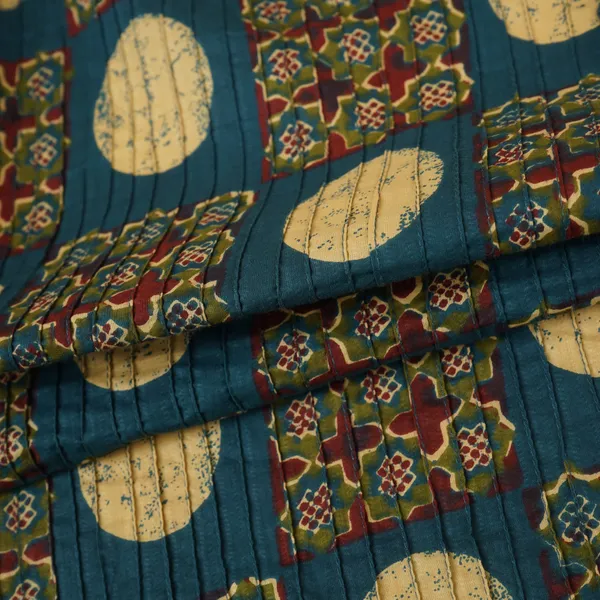 Blue_Ajrakh_Print_Pintuck_Cotton_Fabric_Ch_29804_Default_Title