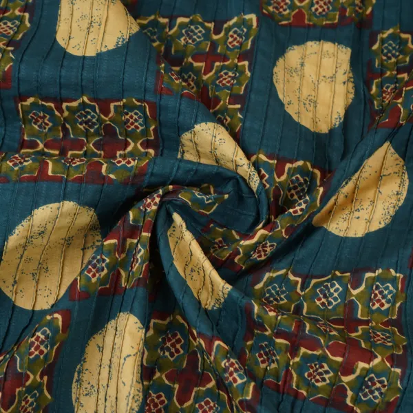 Blue_Ajrakh_Print_Pintuck_Cotton_Fabric_Ch_29804_Default_Title