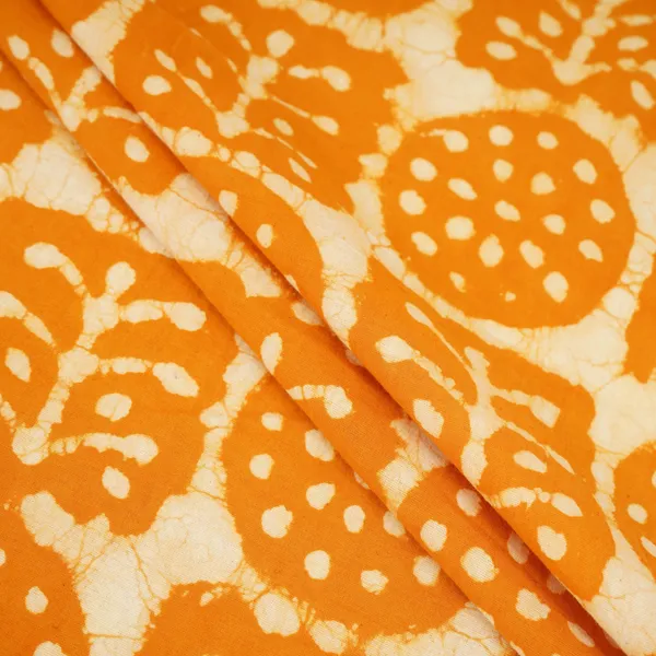 Orange_White_Floral_Batik_Print_Cotton_Schiffli_Fabric_Ch_29820_Default_Title