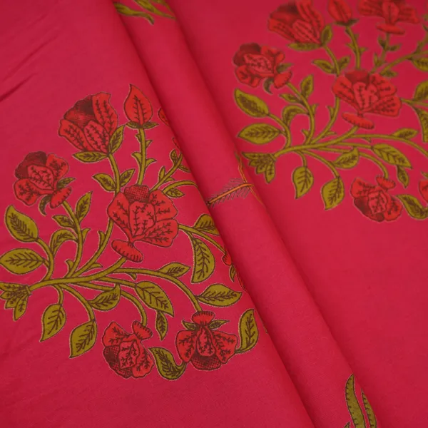 Magenta_Pink_Floral_Handblock_Print_Cotton_Fabric_Ch_29696_Default_Title