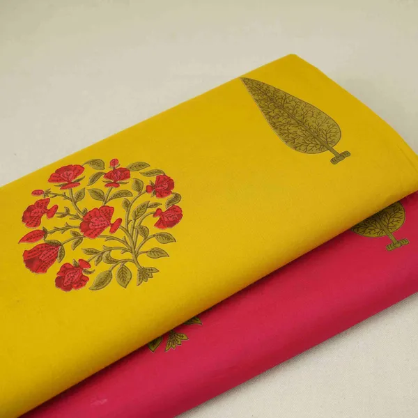 Magenta_Pink_Floral_Handblock_Print_Cotton_Fabric_Ch_29696_Default_Title
