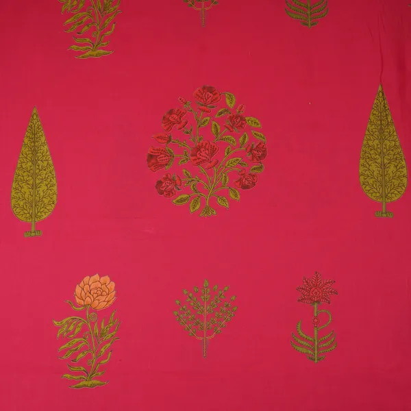 Magenta_Pink_Floral_Handblock_Print_Cotton_Fabric_Ch_29696_Default_Title