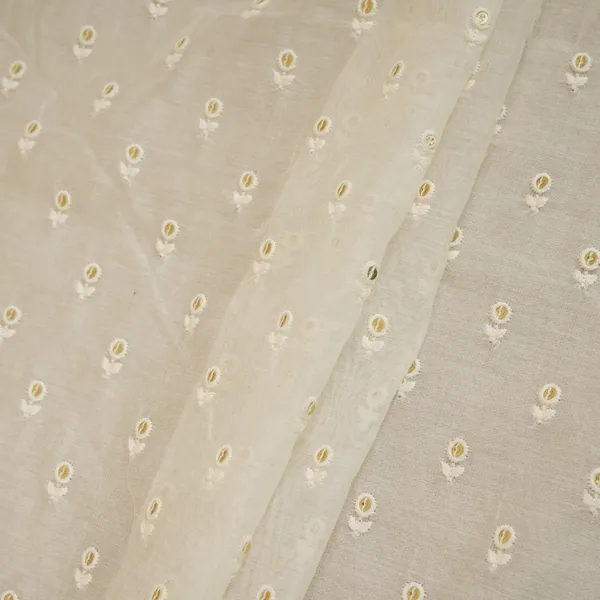 Cream_Floral_Buti_Embroidery_Dyeable_Chanderi_Silk_Fabric_Vi_30074_Default_Title