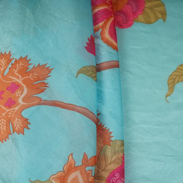 Sky_Blue_Floral_Print_Organza_Fabric_Vf_30075_Default_Title