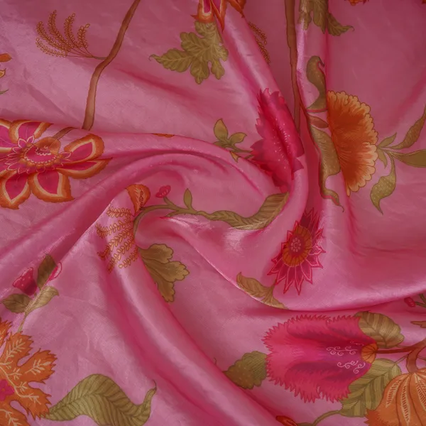 Magenta_Pink_Floral_Print_Organza_Fabric_Vf_30077_Default_Title
