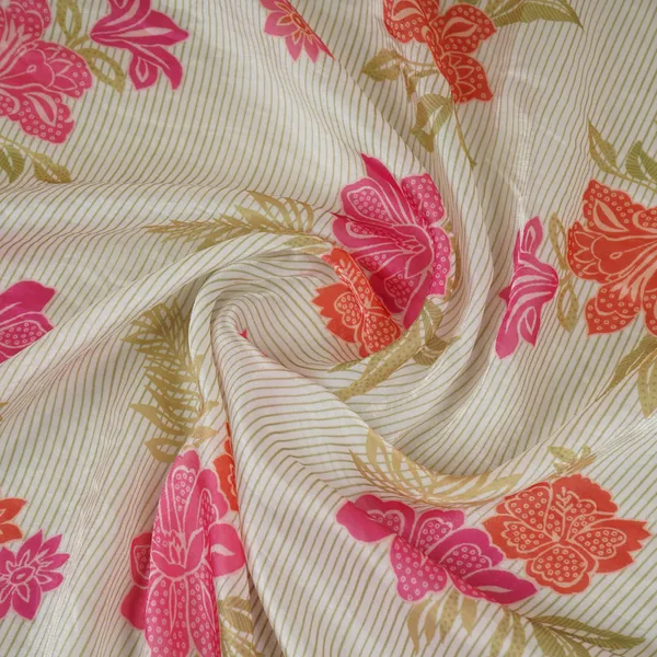 Light_Green_Stripes_Floral_Print_Organza_Fabric_Vf_30080_Default_Title