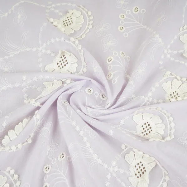 Lilac_Floral_3d_Schiffli_Embroidery_Cotton_Schiffli_Fabric_Af_30090_Default_Title