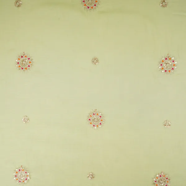 Light_Lime_Green_Floral_Cutdana_Embroidery_Mul_Chanderi_Fabric_Sn_30096_Default_Title