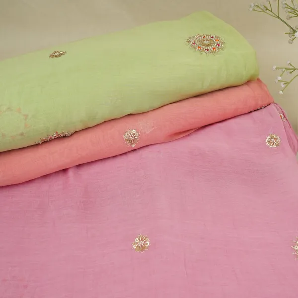 Light_Lime_Green_Floral_Cutdana_Embroidery_Mul_Chanderi_Fabric_Sn_30096_Default_Title