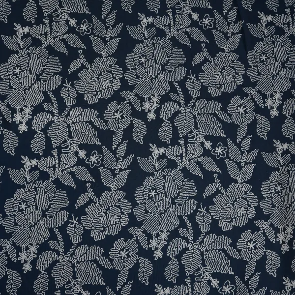 Blue_With_White_Floral_Print_Muslin_Schiffli_Fabric_Mfr_29832_Default_Title