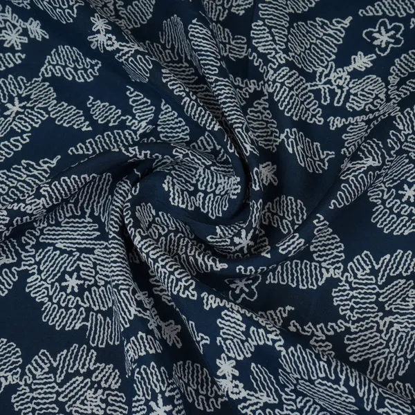 Blue_With_White_Floral_Print_Muslin_Schiffli_Fabric_Mfr_29832_Default_Title