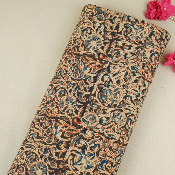 Black_Kalamkari_Print_Cotton_Fabric_Mfr_29848_Default_Title