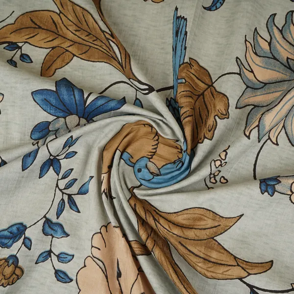 Light_Grey_With_Multicolor_Floral_Print_Cotton_Fabric_Mfr_29880_Default_Title