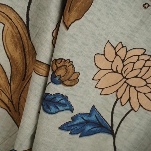 Light_Grey_With_Multicolor_Floral_Print_Cotton_Fabric_Mfr_29880_Default_Title
