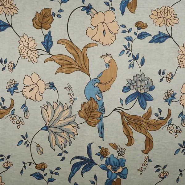 Light_Grey_With_Multicolor_Floral_Print_Cotton_Fabric_Mfr_29880_Default_Title