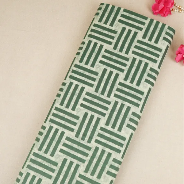 Off_White_Dark_Green_Geomatrical_Print_Cotton_Fabric_Mfr_29888_Default_Title